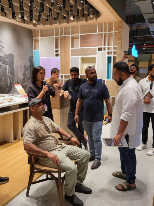 Architect Group Visit from India to VIVERE Group Headquarters