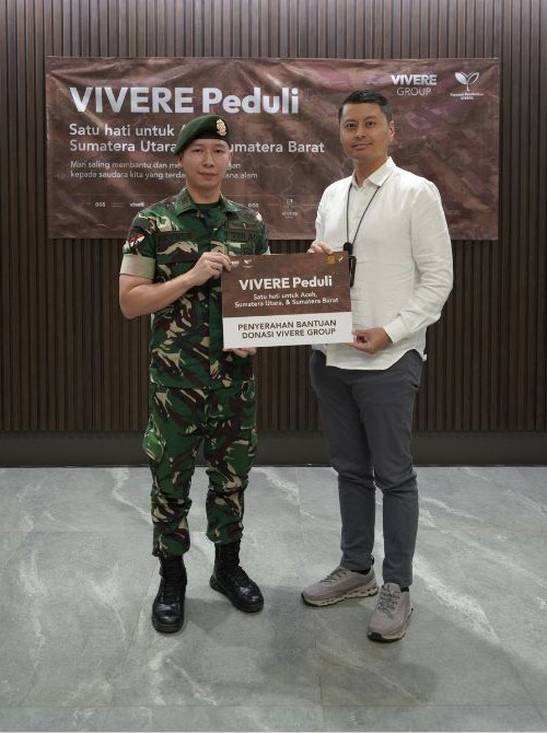 VIVERE Peduli: One Heart for Aceh, North Sumatra, and West Sumatra